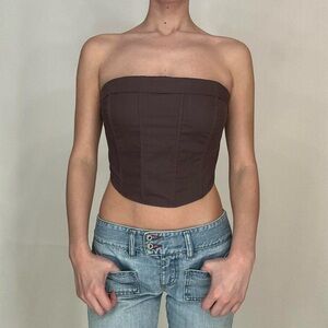 KENDALL + KYLIE nwt corset top XS
